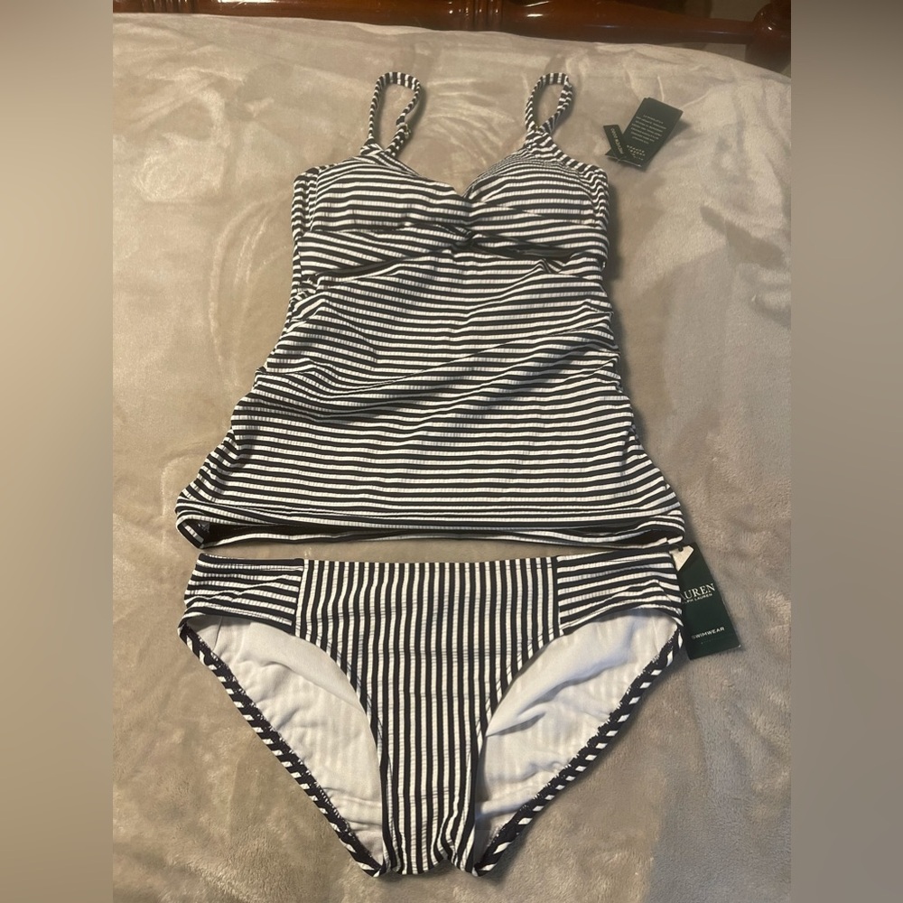 Brand new with tags Lauren swim suit set